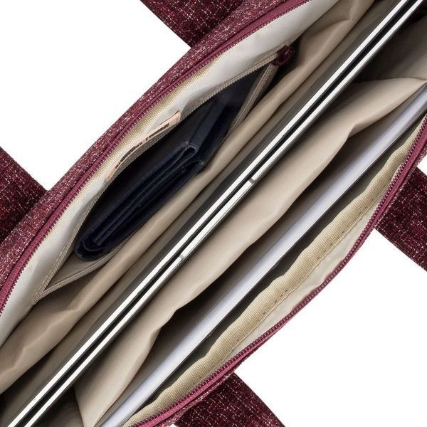 RIVACASE Сумка для ноутбука 14" 7921, колекція: "Anvik", червона 7921 (Red) 7921 (Red) фото