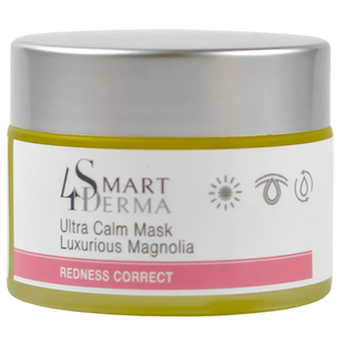 Заспокійлива протикуперозна маска для чутливої шкіри Smart4Derma Ultra Calm Mask Luxurious Magnolia 300 мл Smart4Derma807 фото