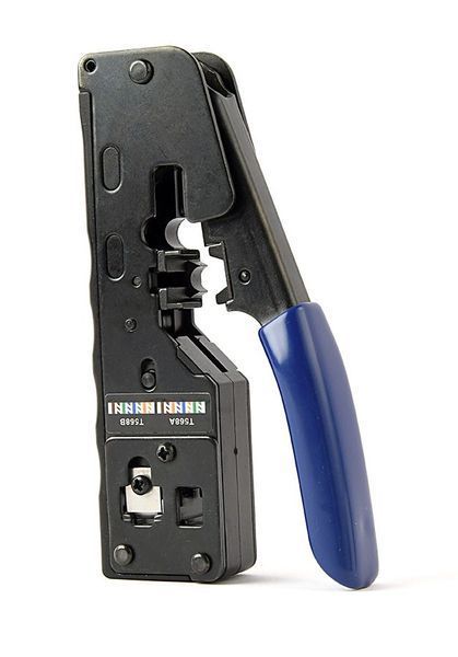 Інструмент універсальний Cablexpert T-WC-06 для обтиску роз'ємів RJ45/ RJ12/RJ11 T-WC-06 фото