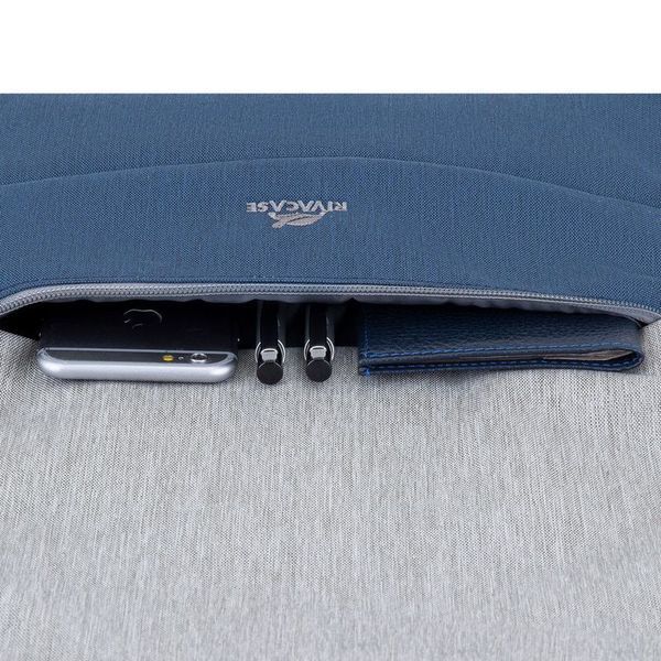 RivaCase 7567 сіро-синій рюкзак для ноутбука 17.3 дюймів. 7567 (Grey/ Dark Blue) 7567 (Grey/ Dark Blue) фото