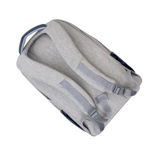 RivaCase 7567 сіро-синій рюкзак для ноутбука 17.3 дюймів. 7567 (Grey/ Dark Blue) 7567 (Grey/ Dark Blue) фото