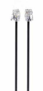 Кабель Cablexpert TC6P4C-2M-BK, 2 м TC6P4C-2M-BK фото