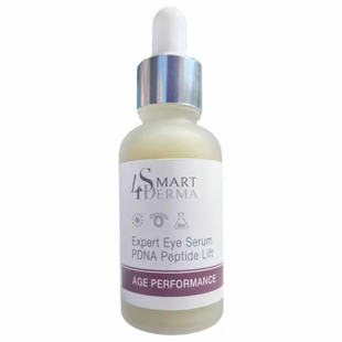 Пептидна ліфтинг-сироватка для зони навколо очей Smart4Derma Expert Eye Serum PDNA Peptide Lift 30 мл Smart4Derma716 фото