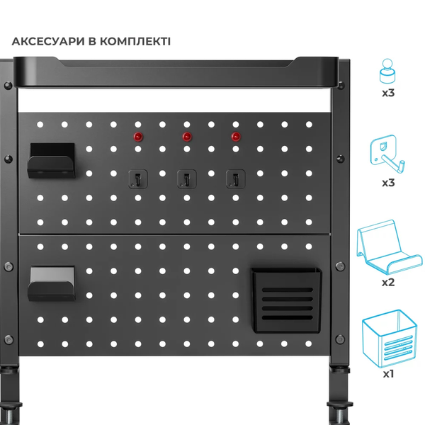 Настільний органайзер Officepro DO1040B Black OfficeproDO1040B фото