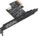 Карта розширення Gembird UPC-U3 PCI-E на USB 3.2 GEN1 A-KEY UPC-U3 фото 1