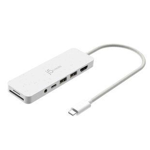 Багатопортовий мультиадаптер J5create JCD373EW-N, USB Type-C 6-в-1 JCD373EW-N фото