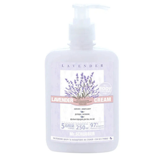 Заспокійливий крем з ефірною олією лаванди Lavender cream Mr.SCRUBBER 250 мл Mr.SCRUBBER0793 фото