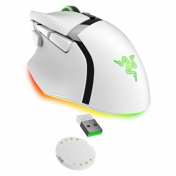 Миша RAZER Basilisk V3 Pro, 35K, white (RZ01-05240200-R3G1) RAZER-RZ01-05240200-R3G1 фото