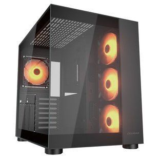 Корпус комп'ютерний Cougar FV150 RGB, чорний FV150 RGB Black FV150 RGB Black фото