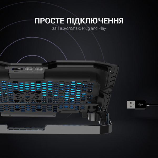 Підставка для охолодження ноутбука GamePro CP627 CP627 фото