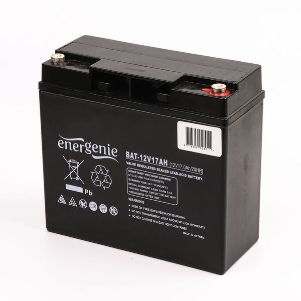 Аккумуляторная батарея EnerGenie BAT-12V17AH/4, 12В 17Aч BAT-12V17AH/4 фото