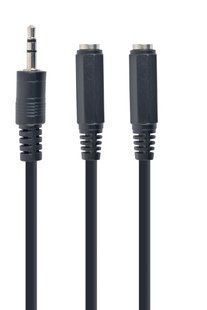 Кабель Cablexpert CCA-415-0.1M, 3.5 мм, 3.5 мм, 10 см CCA-415-0.1M фото