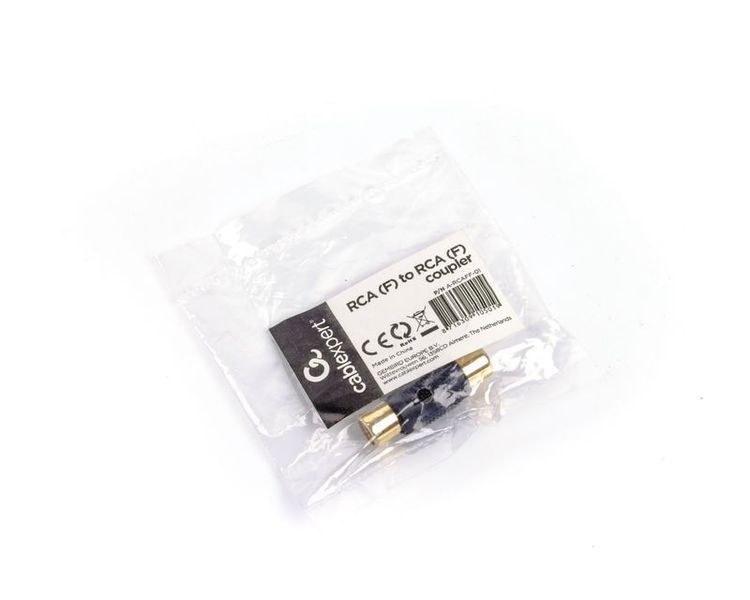 З'єднувач Cablexpert A-RCAFF-01 ,RCA на RCA A-RCAFF-01 фото
