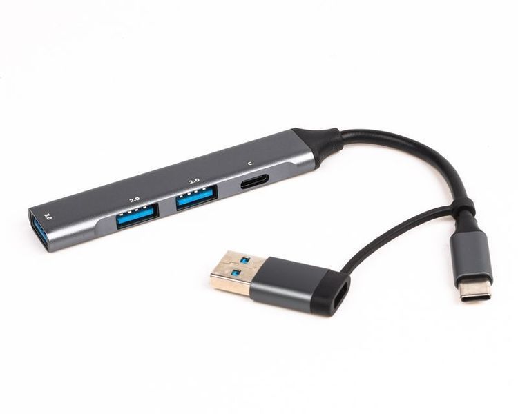 Хаб USB 3.0 Maxxter HU3C-4P1CN-01 HU3C-4P1CN-01 фото