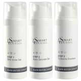 Карбокситерапія для жирної та проблемної шкіри Smart4Derma Black Edition Carboxy 3х100 мл Smart4Derma101 фото