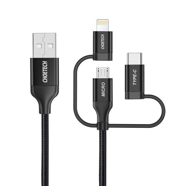 Кабель Choetech IP0030-BK, 1.2 м IP0030-BK фото