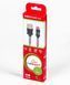 Кабель Cablexpert CCPB-C-USB-06BK, преміум якість USB 2.0 A-тато/C-тато,1 м. CCPB-C-USB-06BK фото 3