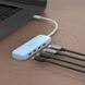 Хаб J5create JCH345EC-N USB-C на 4 USB-С, блакитний JCH345EC-N фото 5