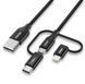 Кабель Choetech IP0030-BK, 1.2 м IP0030-BK фото 1