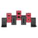 Настінна дошка-органайзер Officepro WO1080B Black/Red OfficeproWO1080BBlack/Red фото 2