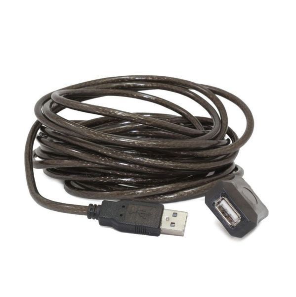 Активний подовжувач Cablexpert UAE-01-10M, USB 2.0, 10 м., чорний колір UAE-01-10M фото