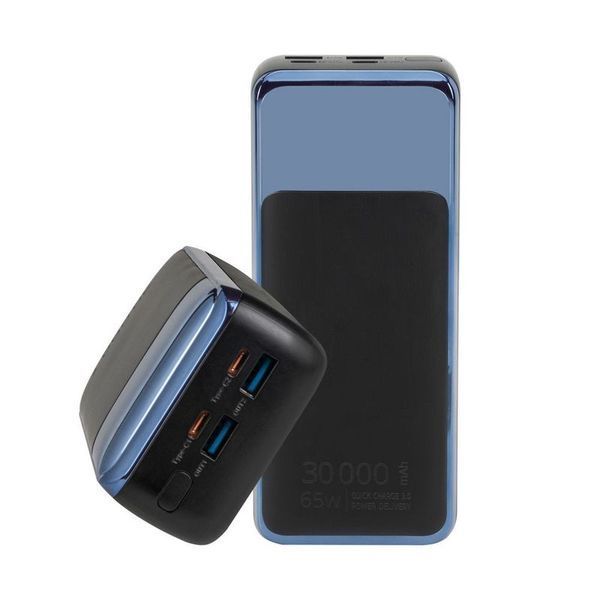 Портативний зарядний пристрій Rivacase, 30000 mA, RIVAPOWER VA1080 (Black) RIVAPOWER VA1080 (Black) фото
