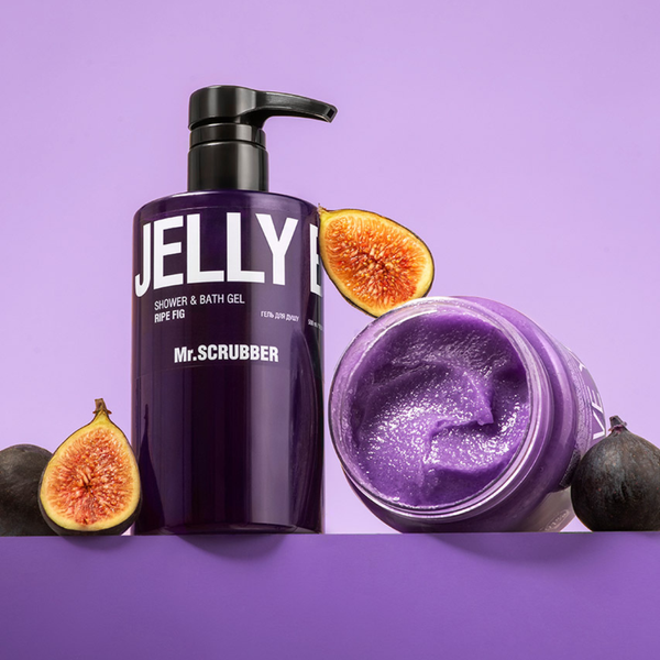 Гель для душу Jelly Bubbles Ripe Fig Mr.SCRUBBER 500 мл Mr.SCRUBBER1870 фото