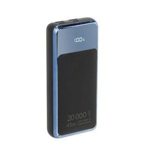 Портативний зарядний пристрій Rivacase, 20000 mA, RIVAPOWER VA1075 (Black) RIVAPOWER VA1075 (Black) фото