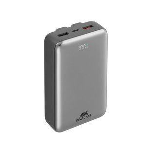 Портативний зарядний пристрій Rivacase, 20000 mA, RIVAPOWER VA2612 (Grey) RIVAPOWER VA2612 (Grey) фото