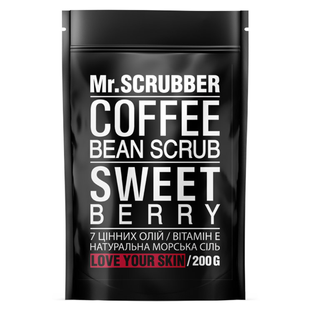 Кавовий скраб для тіла Sweet Berry Mr.SCRUBBER 200 г Mr.SCRUBBER0001 фото