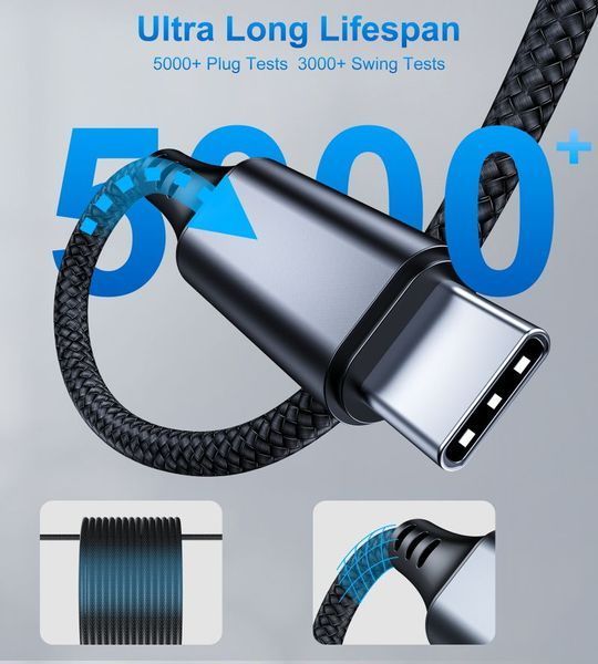 Кабель Choetech AUX008-BK, 3.5 мм, 2м AUX008-BK фото