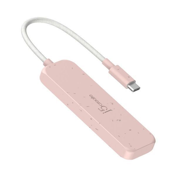 Хаб J5create JCH341ER-N USB-C на 4 USB-A, Червоний JCH341ER-N фото