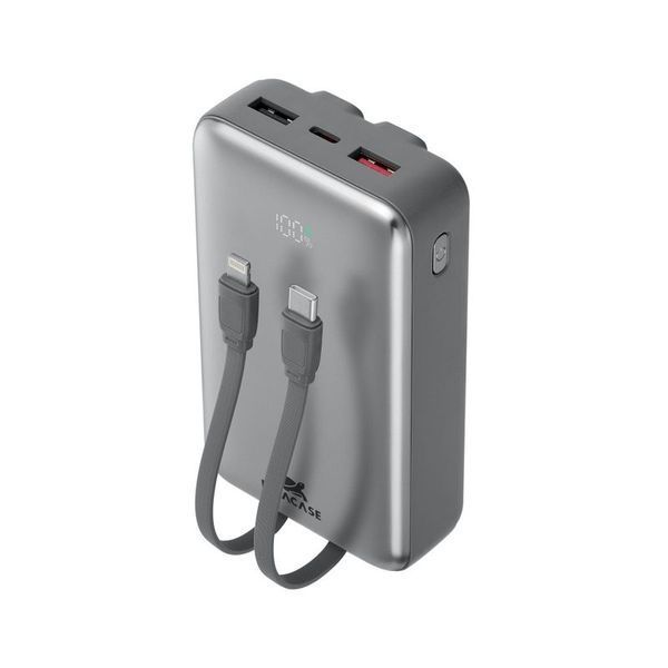 Внешний аккумулятор RIVACASE RIVAPOWER VA2612 (Grey), 30 Вт RIVAPOWER VA2612 (Grey) фото
