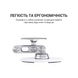 Магнітна металева підставка для смартфона OfficePro MS760S (Silver) OfficeProMS760S фото 12