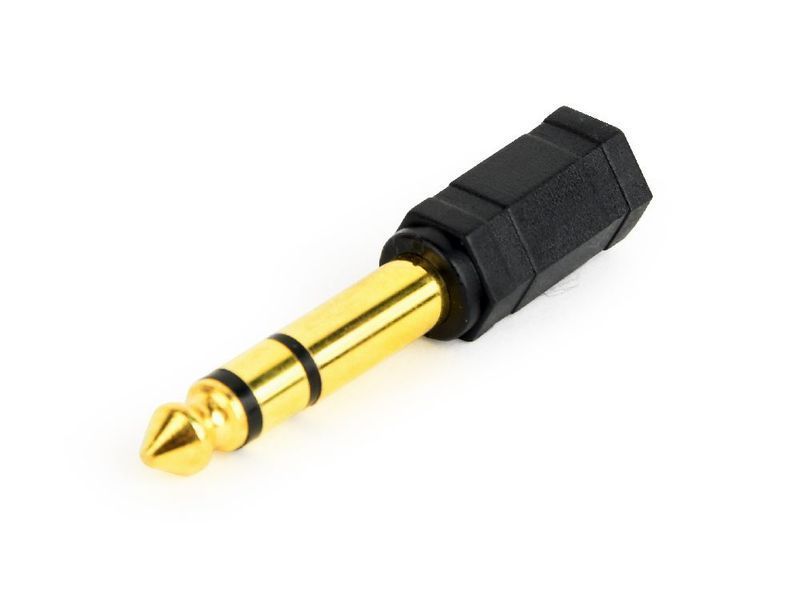 Адаптер Cablexpert A-6.35M-3.5F, 6.35 мм, 3.5 мм A-6.35M-3.5F фото