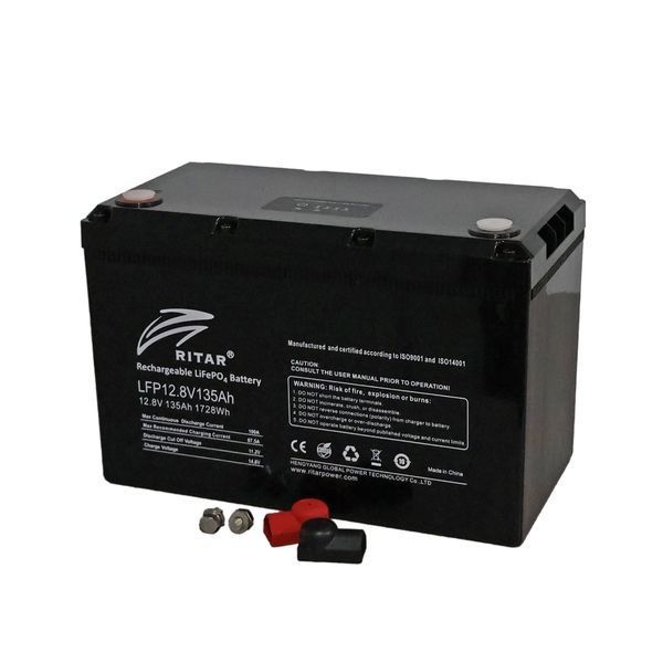 Аккумуляторная литиевая батарея Ritar LFP12.8V135Ah G2, 12.8 135 Aч, LiFePo4 LFP12.8V135Ah G2 фото