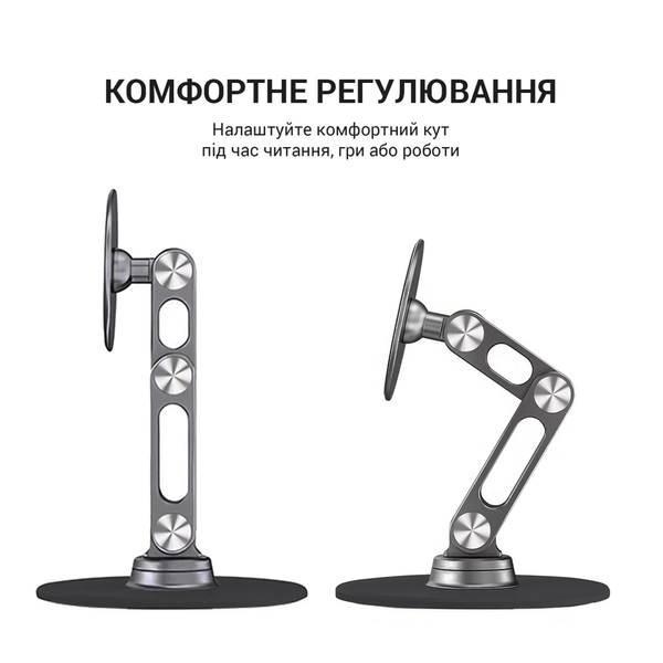 Магнітна металева підставка для смартфона OfficePro MS760G (Grey) OfficeProMS760G фото